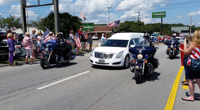 Some Perspective From The Funeral Procession of A Fallen Marine in Chattanooga Yesterday