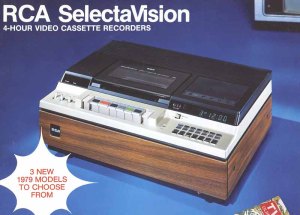 This is the VCR we had when I was a kid.