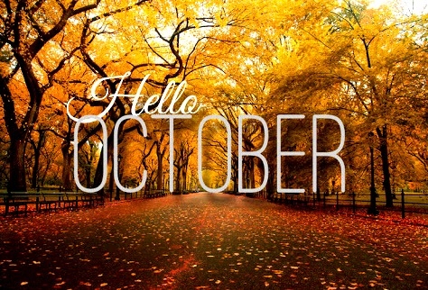 Hello October 2015! You came up on us fast.