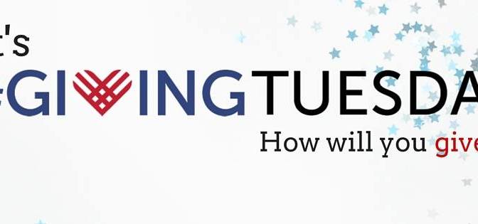 Today Is #GivingTuesday, An Opportunity To Give Back